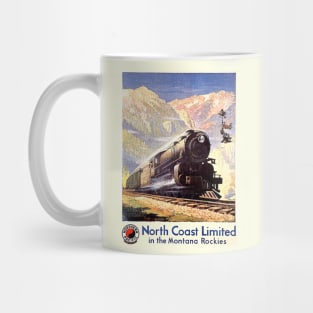 Vintage Travel Poster - Northern Pacific Railway Mug